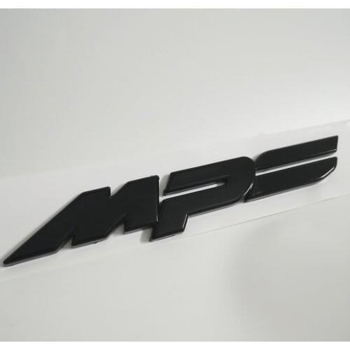 Black Car Trunk Sticker For Mazda 3 6 ATANZE Axela Mazdaspeed RX-8 MX-5 CX-5 CX-8 CX-9 Mazda MPS Sticker Car Emblem Sticker