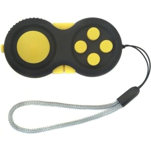 Fidget Controller Pad Cube Game Focus Toy Smooth ABS Plastic Stress Relief Toys 77HD