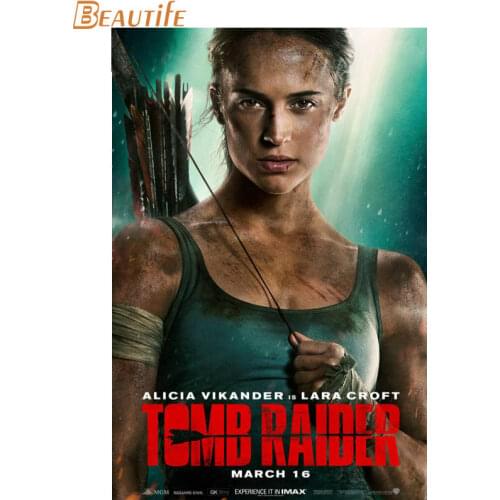 Hot Sale Custom Alicia Vikander Poster Home Decoration Fashion Silk Fabric Wall Poster Custom Poster