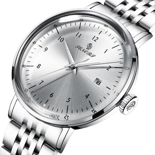 Mens Watches Automatic Mechanical Watch Waterproof Luminous Date Automatic Watch Men Boy Wristwatches 2018 New Stainless Steel