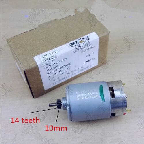 Genuine MOTOR DC 12V for Hitachi 337406 DS10DFL2 DS10DAL Cordless Drill