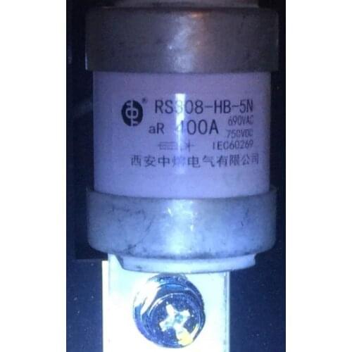 Fuses: RS308-HB-5N 400A 690Vac-750Vdc aR / RS308-HB-5N 350A / RS308-HB-5N 250A 690Vac-750Vdc aR