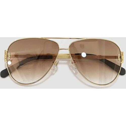 Fashion Pilot Men Sunglasses Vintage Luxury Brand Desgin Sun Glasses Male Goggles Shadow UV400 Oculos