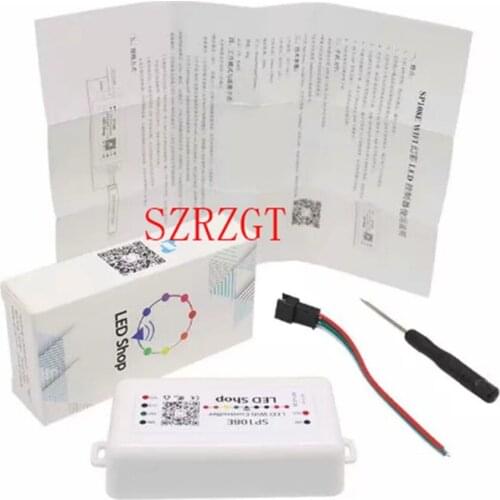 SP108E Wifi LED Pixel Controller By Smart Phone APP For WS2811 WS2812B WS2813 Led Strip Light DC5-24V