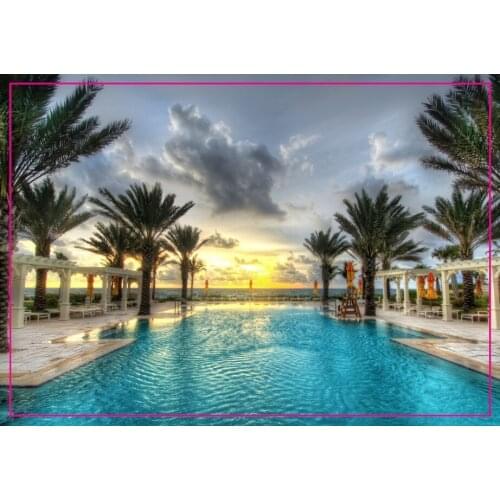 USA Travel Magnets Gifts , West palm beach,Florida Rectangle Metal Fridge Magnet 5487 Tourism Souvenir