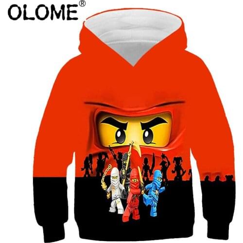Anime Printed Hoodies 3D Kids Sweatshirt Cole Graphic Boy Costume Autumn Children Streetwear OLOME Hip Hop Toddler Pullover Tops