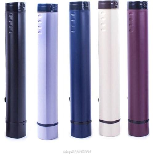 Square Drawing Tube Adjustable Portable Drawing Poster Tube for artist Supplies Au2 21 Dropship