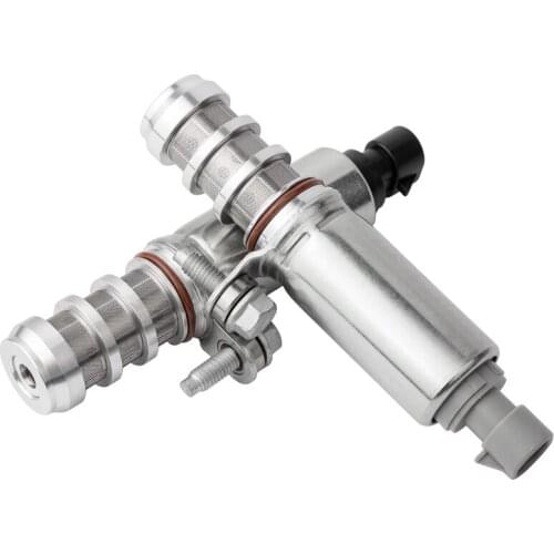 Intake & Exhaust Camshaft Position Actuator Solenoid Valve VVT Control Valve Kit Replace 12655420 12655421 for GM Chevy Buick