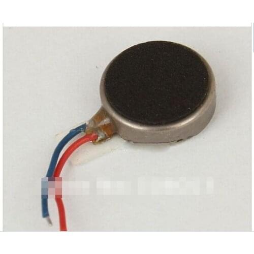 100 x Pancake 10mm 2.7mm Vibration Coin Motor Cell Phone Pager 3.0V DC