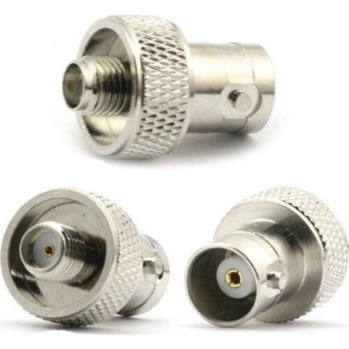 4 pcs BNC Female to SMA Female Adapter Connector for Baofeng Kenwood Series Ham