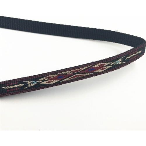 5Yards 13mm 1/2'' Woven Jacquard Ribbon Sewing Hat Wedding Home Party Supplies Mix Color Line Ribbon DIY Handmade Material