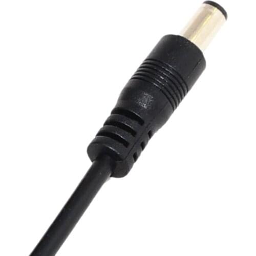 Free shipping 90cm cable 10v 0.6a ac power adapter 10 volt 600ma EU plug input 100 240v ac 5.5x2.1mm Power Supply