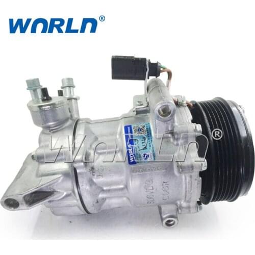 AUTO A/C COMPRESSOR for Volkswagen Santanna 4000/ Bora/ Jetta/SKODA RAPID 1.6 6RF820803B / 6RF820803A/6RD820803D