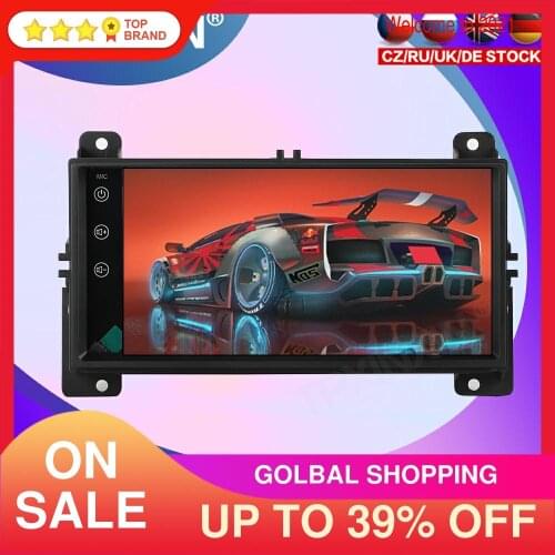 Android 9 Car GPS Navigation For JEEP Grand Cherokee 2008-2013 Tesla Style Head unit Multimedia player Auto Radio Tape Recorder