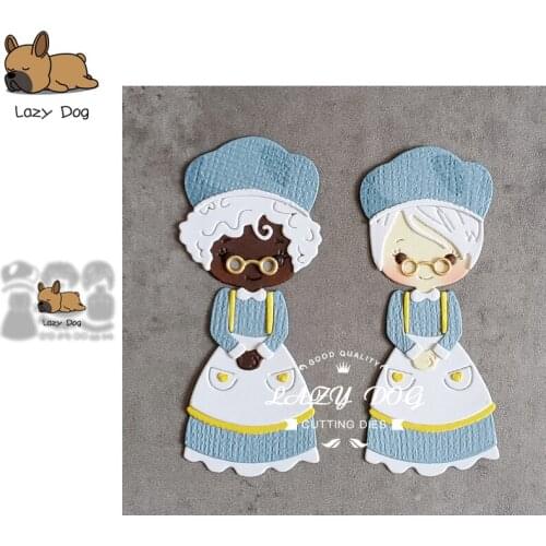 Grandma Metal Cutting Dies Scrapbooking Stencil DIY Mold Knife Craft Embossing Die Cuts Card Making New Dies For 2021