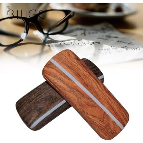 4 Color Random Wood Grain Glasses Case Fashion Portable Adult Child Universal Spectacle Cases Myopia Optical Glasses Case
