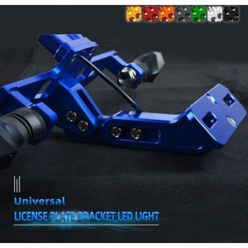 For HONDA CBR600RR CBR 600 RR 2003-2017 2016 CBR1000RR CBR 1000RR CBR650F License Registration Plate Holder Frame with LED Light