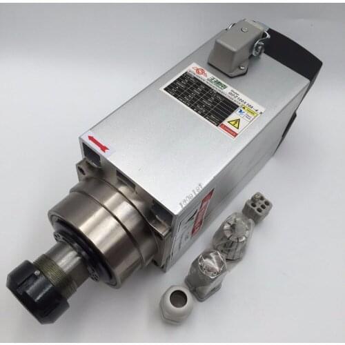ER20, ER25, ER32 CNC Air-cooled Spindle Motor 220V / 380V 18000rpm Spindle Motor for Router Milling Woodworking
