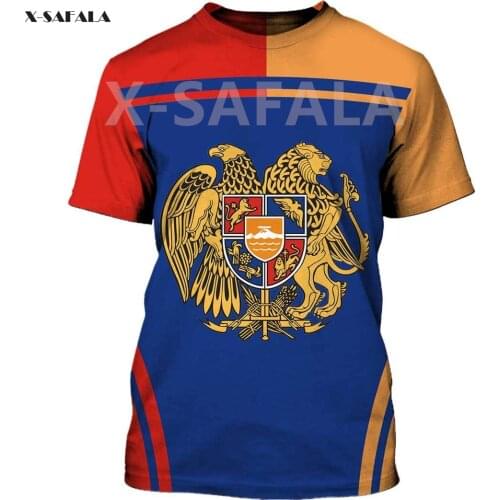 Albania American Country Map Flag Eagle Lion Skull Summer 3D All Over Printed Round Neck T Shirts Men Women Harajuku Casual Tee