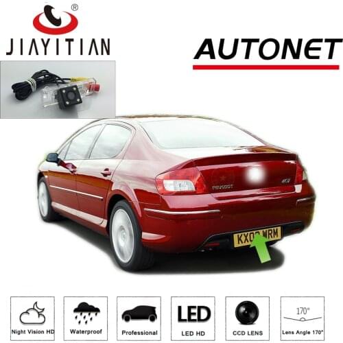 JIAYITIAN Rear View Camera For Peugeot 407 2D coupe 4D Sedan/Backup Camera/CCD/Night Vision/License Plate Camera Reverse Camera