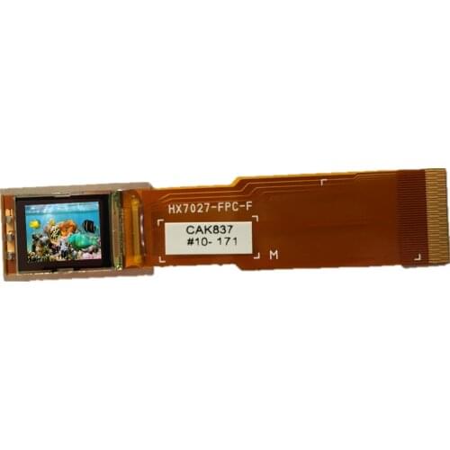 New HX7027 640 × 480 0.44 inch Color Filter LCOS Module HX7027-FPC-F projector screen display