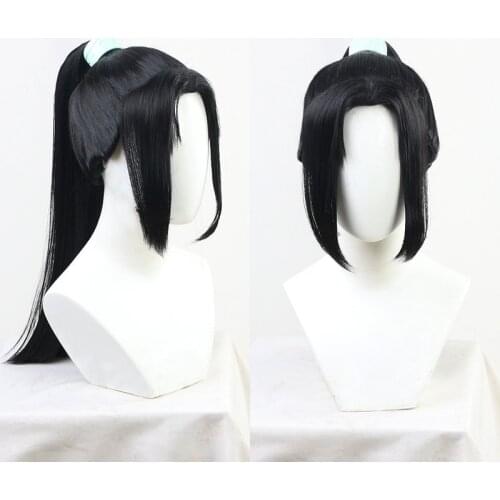 1 pcs Creative The Scum Villain’s Self-Saving System Luo Binghe Wig Synthetic Hair Cosplay Accessories Decor Men Boy Gift