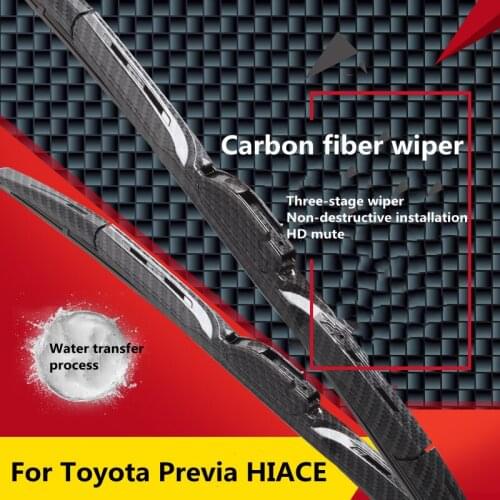 Suitable for Toyota Big Overlord Previa HIACE 100series 200 series 300 series modified carbon fiber decorative accessories