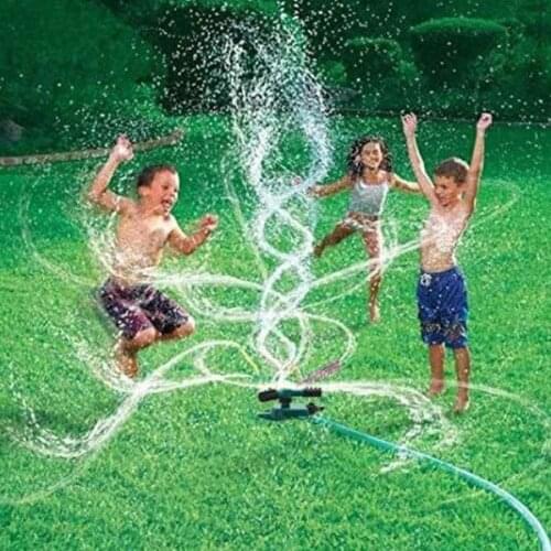 Garden Sprinklers Automatic Watering Grass Lawn 360 Degree Rotating Water Sprinkler 3 Arms Nozzles Garden Irrigation Tools