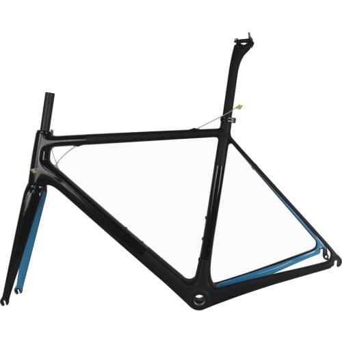 Seraph Ultra-Light Carbon Fiber Toray T1000 BSA V Brake Custom Paint Road Frame FM066