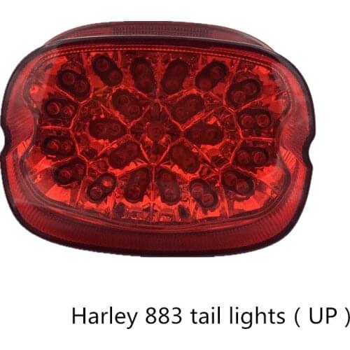 Motorcycle LED Turn Signal Tail Light For FLSTFB Heritage Sportster 883 1200 Rear Brake Park Lingt