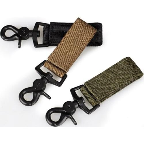 Tactical Men Women Nylon molle webbing hook Hunting Accessory Belt For Outdoor Sport