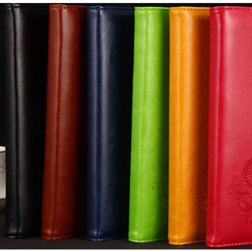 1 Piece Locked Notebook Leather Notepad Daily Journal Travelers Notebook Vintage Retro Password Lock Office School Supplies