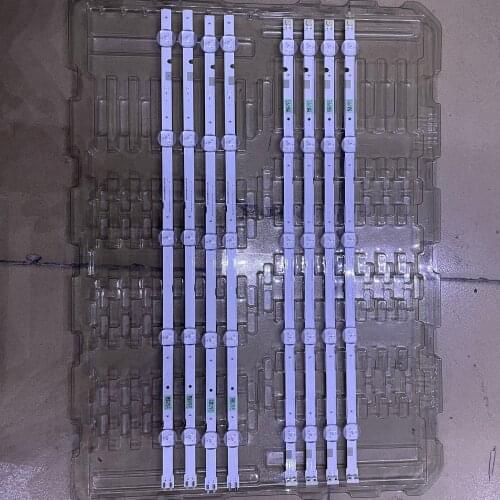 8pcs/Set LED Backlight Strip For Samsung 49" TV V8DN-490SMA-R1 V8DN-490SMB-R1 UA49N5380 UA49N5300 UE49N5000 UA49N5100 UN49N5290