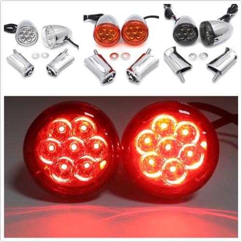 Rear Indicator For 92-up Harley Davidson Sportster Aftermarket Free Shipping Motorcycle Parts Running Brake Turn Signal Light