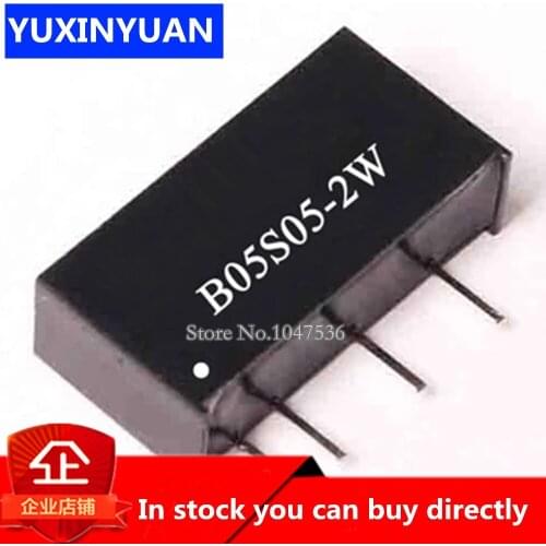 2PCS/LOT B0505S-2W DIP-4 DC-DC B0505S 2W SIP-4 B0505S-2WR2