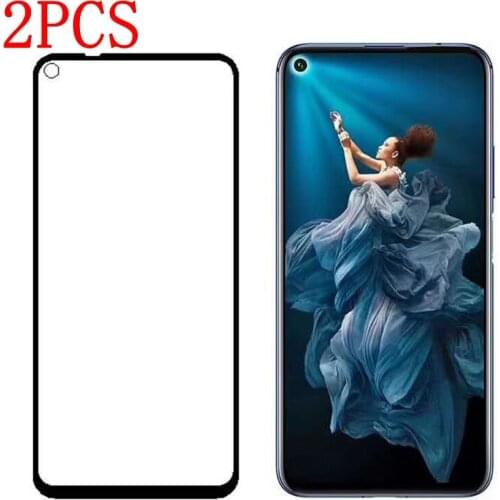2PCS Full Cover Tempered Glass For Huawei Honor 20 Screen Protector protective film For Huawei Honor 20 Pro glass