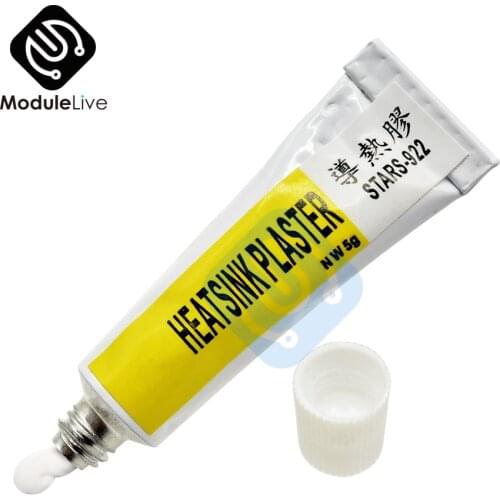 5pcs STARS-922 Heatsink Plaster Thermal Silicone Adhesive Cooling Paste Strong Adhesive Compound Glue For Heat Sink Sticky ST922