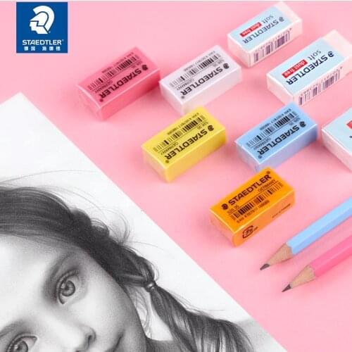 5pcs STAEDTLER Dust Free Eraser 526 35 Color Cute Student Rubber Kawaii School Supplies Office Stationery