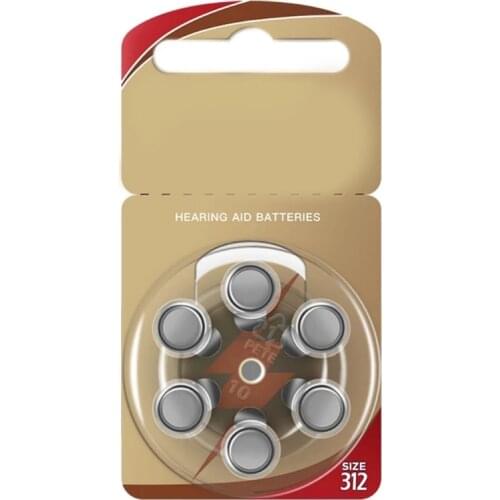 Hearing Aid Amplifier Power Supply Batteries 1.45V Zinc-Air Button Cell Battery Replacement Parts