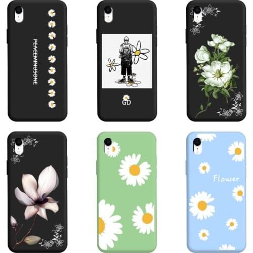 For iPhone xr Phone Case Cute cartoon Protective Silicone Soft TPU Silicone Candy Color Patterned Popular Case for Women Cover