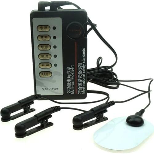 Electro Shock Sex Toys Nipple Clamps Clit Labia Clip Stimulation Patch Electro Stimulator Pulse Orgasm Medical Themed Adult Toys