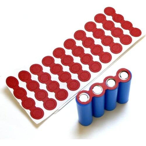 Lithium battery 4P Red Barley Paper used for 18650 Battery Pack as Insulation Parper