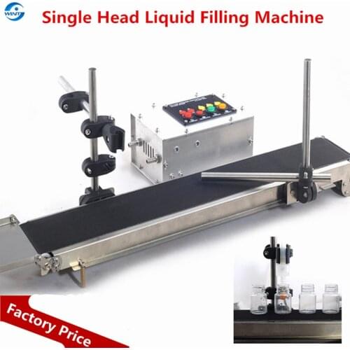 Single Head Liquid Filling Machine with 5-1500ml or 5-3000ml for Essential E-liquid Perfume Smart Sensor Control High Accuracy