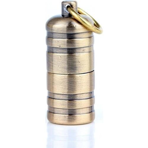 Mini Pendant Type Kerosene Lighter Grinding Wheel Metal Lighter Gadgets for Men Smoking Accessories for Weed Tobacco Accessories