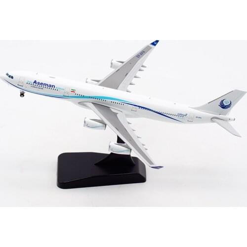 1/400 Scale A340-300 EP-APA Iran Aseman Airlines Alloy Aircraft Plane Model Airplanes collectible show model Toy decoration
