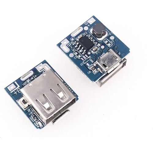 5V Boost Step Up Power Module Lithium LiPo Battery Charging Protection Board LED Display USB For DIY Charger 134N3P Program