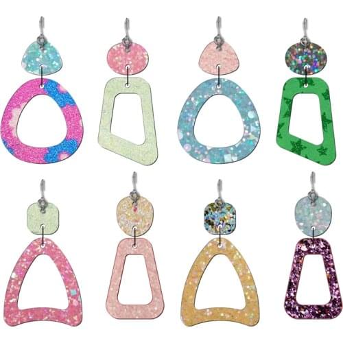 New Earring Wooden Die Scrapbooking C2938 Cutting Dies Multiple Sizes Compatible With Most Die Cutting Machines