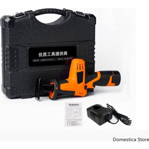 12V Lithium Battery Rechargeable Reciprocating Saw Saber Saws Household Small Woodworking Portable Electric Saw Power Tools