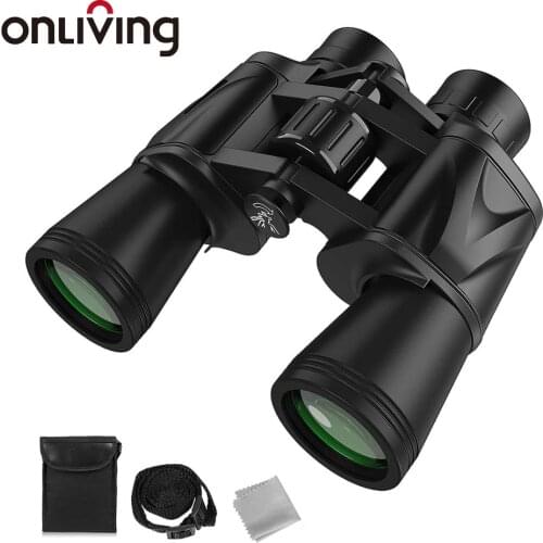 ONLIVING Professional Binoculars Telescope Powerful High Magnification Military Night Vision BAK4 Telescope for Hunting Travel