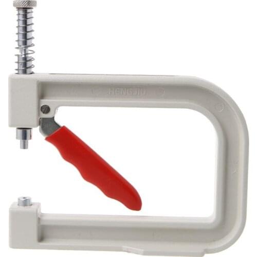 1 Set Manual Beading Machine Clothes Cap Pearl Bead Rivet Craft For DIY Repair Lace Knit Hat Hair Tools X4YD